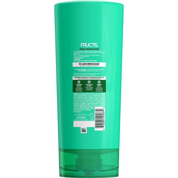 Fructis Grow Strong Conditioner 21floz back