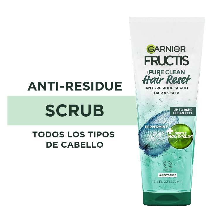 Garnier fructis hair scrub