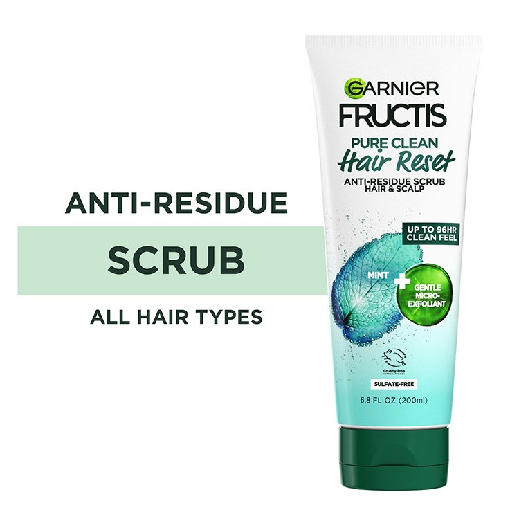 Garnier fructis hair scrub