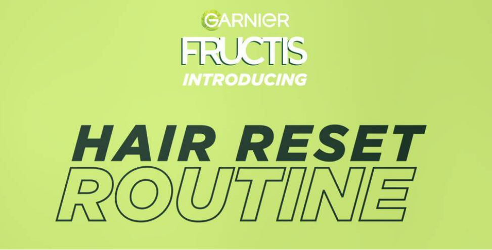 Garnier pure clean hair reset