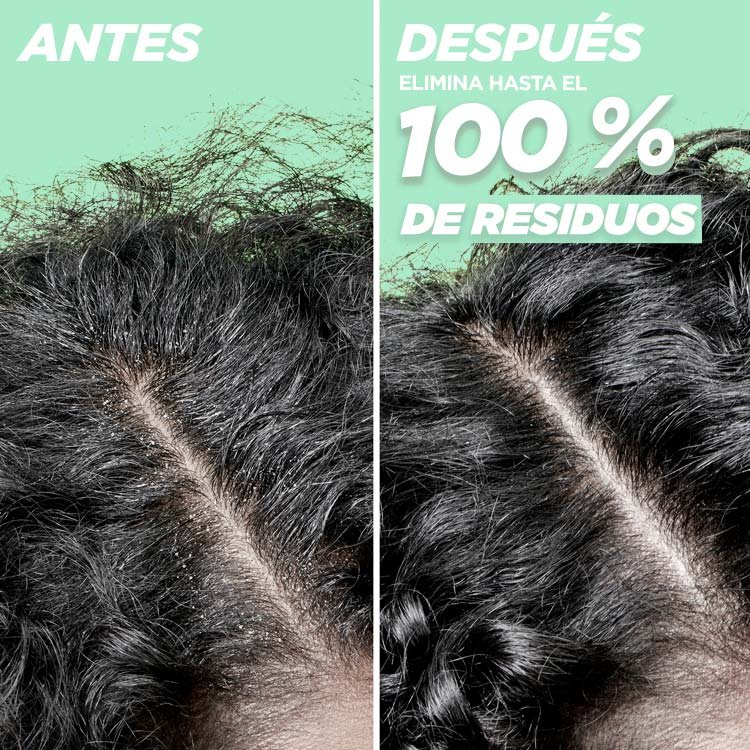No residue dry shampoo Garnier