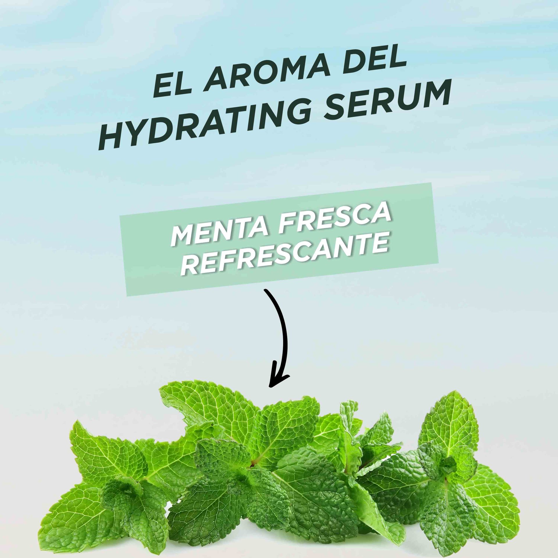 Garnier Pure Clean Hair Reset Hydrating Serum Peppermint