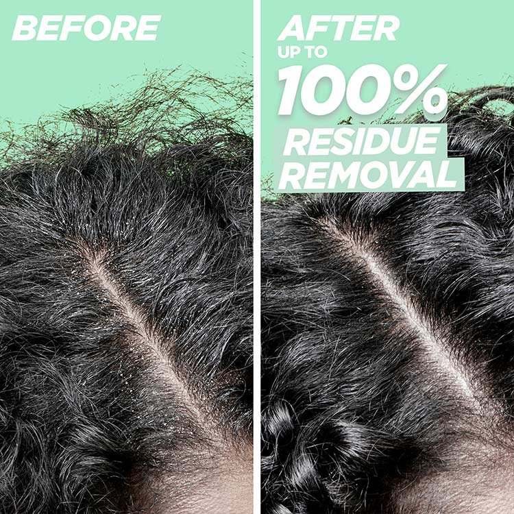 No residue dry shampoo Garnier