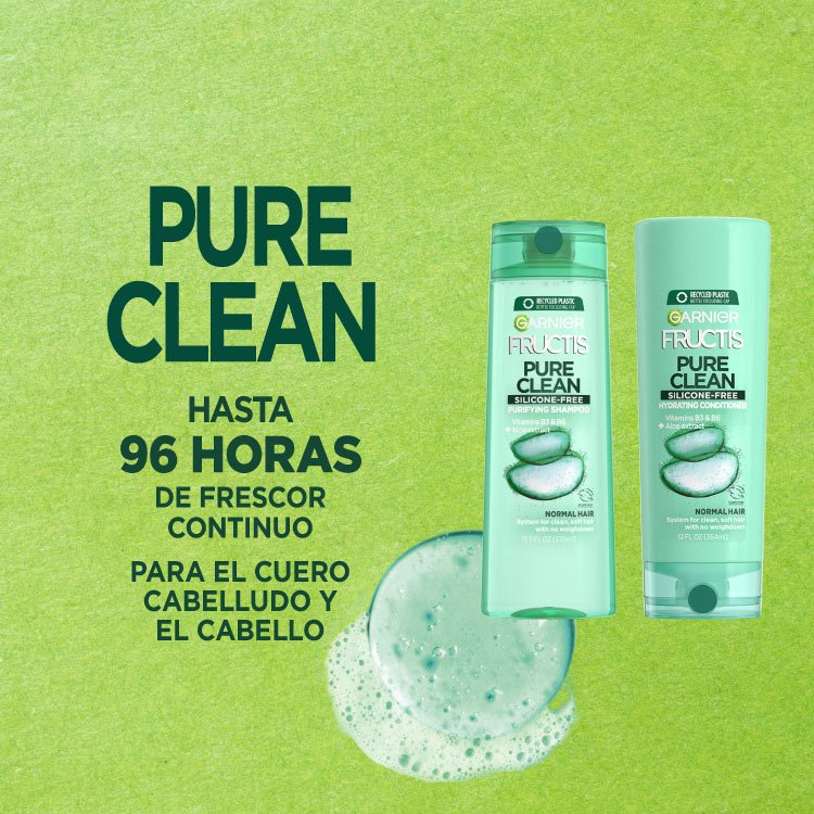 Pure Clean shampoo and conditioner