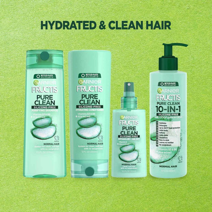10in1 Care and Styling LeaveIn Cream Fructis Pure Clean 10in1