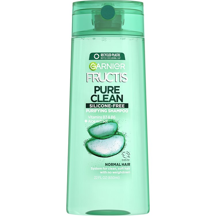 Fructis Pure Clean Shampoo 22 floz front