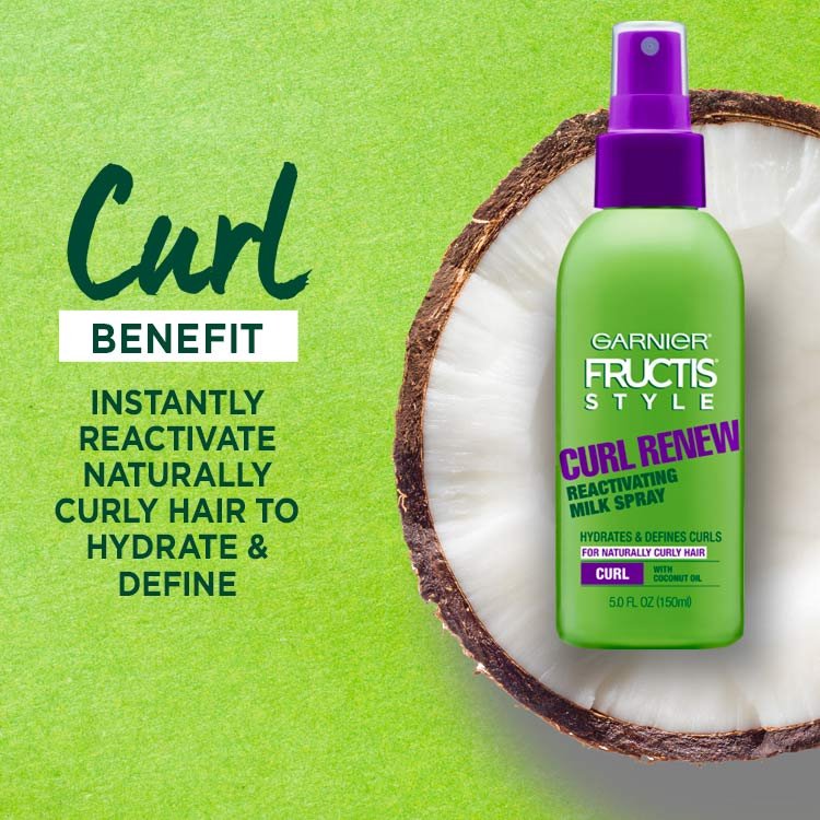 Benefits of Garnier Curl Renew Reactivating Milk Spray