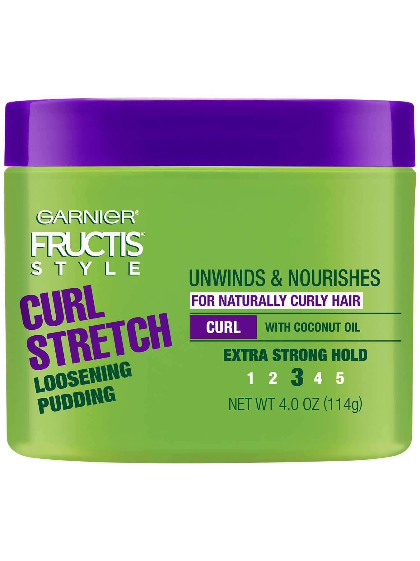 Front view of Curl Stretch Loosening Pudding.