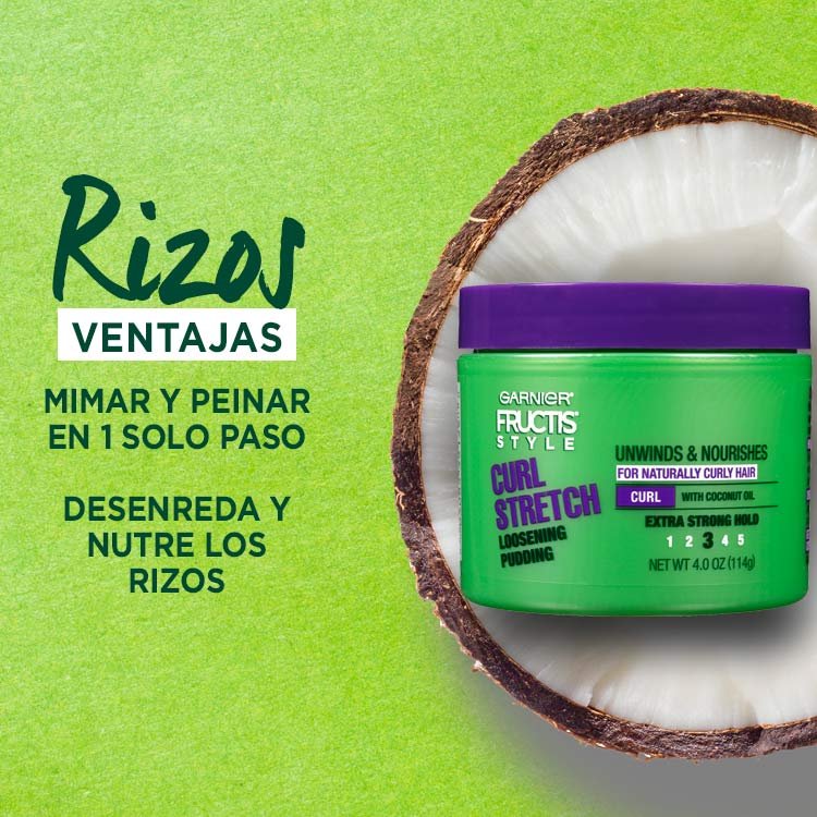 Beneficios de Garnier Curl Stretch Loosening Hair Pudding