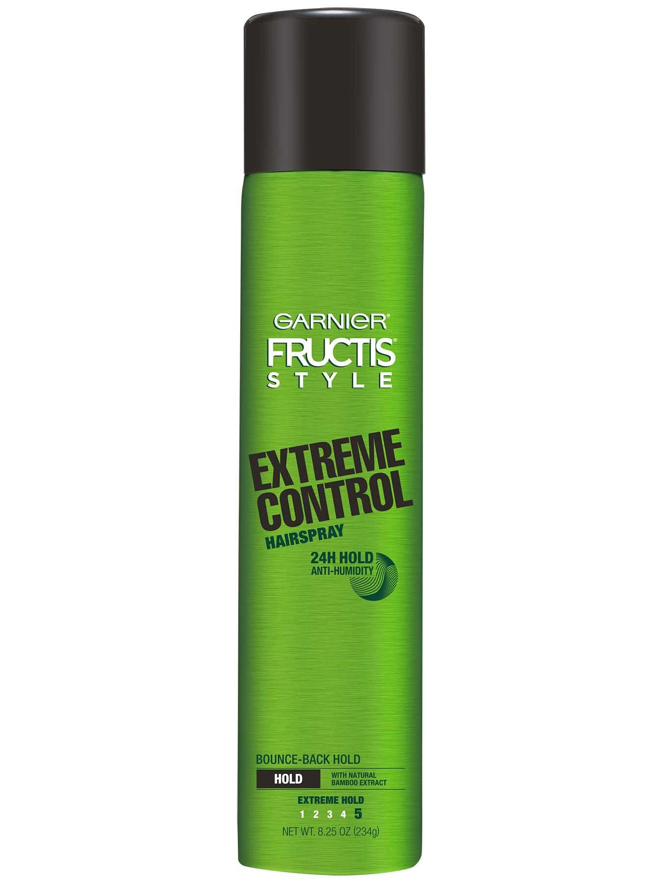 Front view of Extreme Control Anti-Humidity Aerosol Hair Spray.