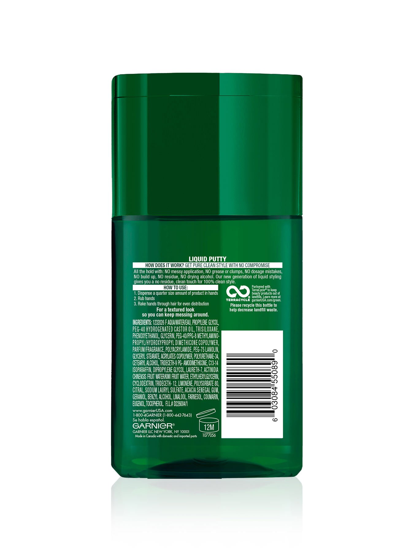Fructis Style Liquid Styling Putty for Men Hair Style Garnier