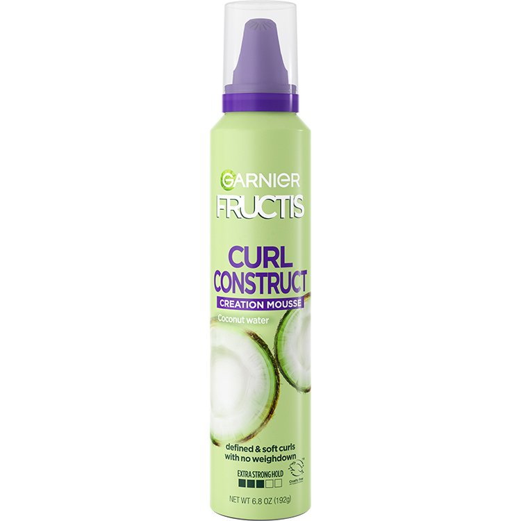 Front view of Curl Construct Creation Mousse.