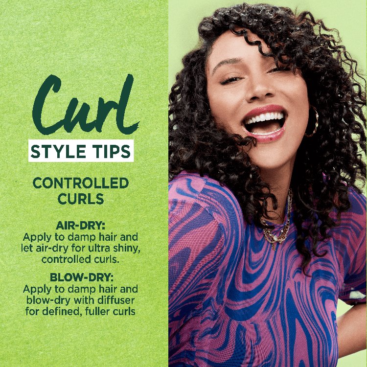 Garnier Curl Scrunch Controlling Hair Gel Style Tips
