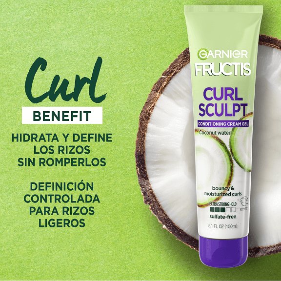 Benefits of Garnier Curl Sculpt Conditioning Hair Cream Gel