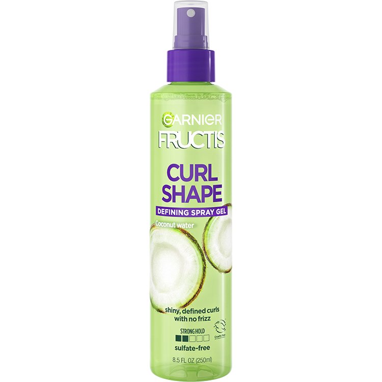 Front view of Curl Shape Defining Spray Gel.