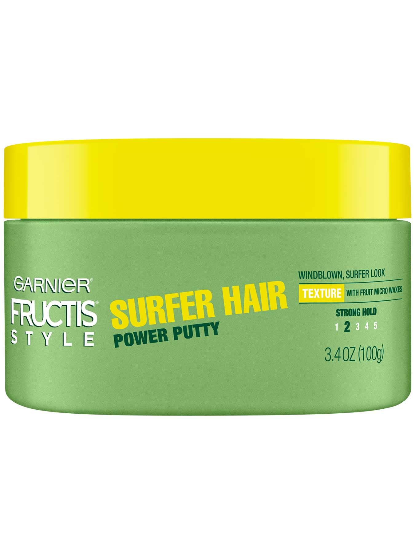 Front view of Power Putty Surfer Hair.