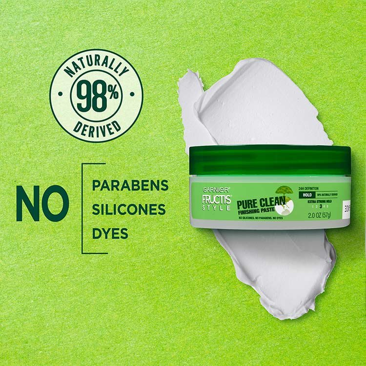 Pure Clean Finishing Paste Hair Paste Garnier Fructis Style