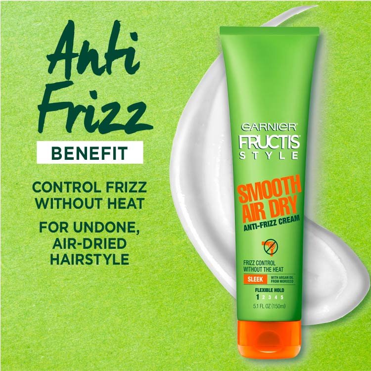 Benefits of Garnier Smooth Air Dry Anti-Frizz Hair Cream