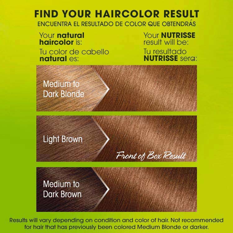 Nutrisse Nourishing Color Creme - Light Golden Brown 63 - Garnier