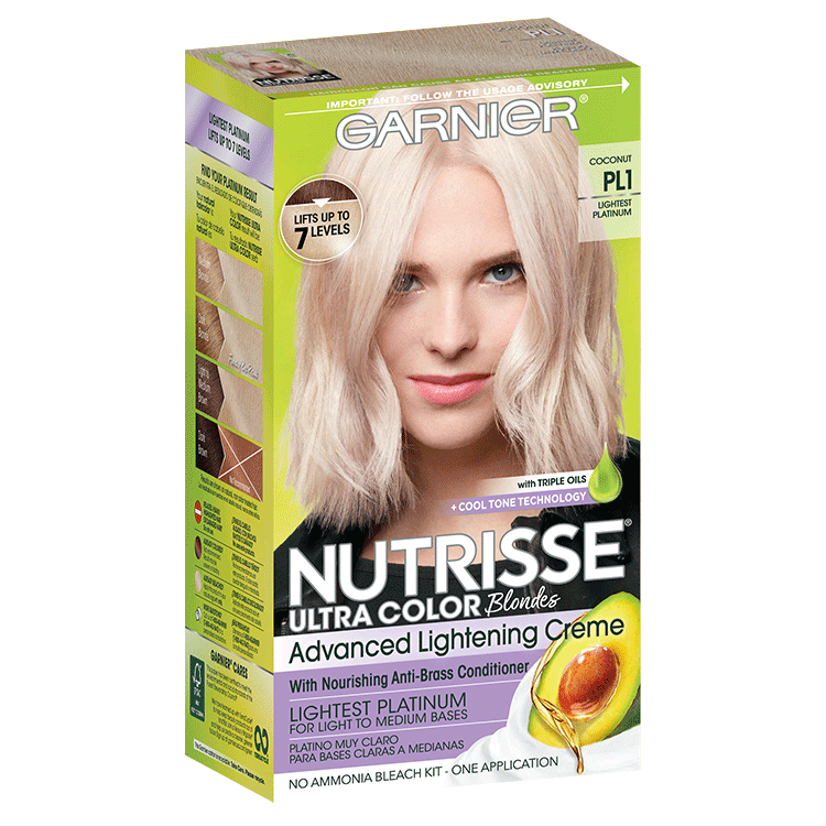 Nutrisse Ultra Color Lightest Platinum Hair Color Garnier