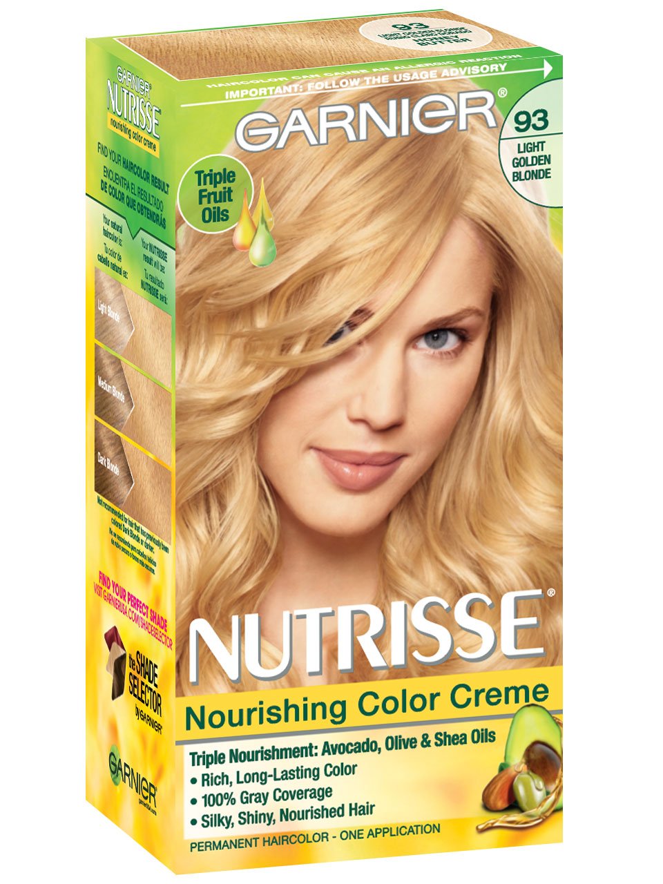 Nutrisse Nourishing Color Creme Light Golden Blonde 93.