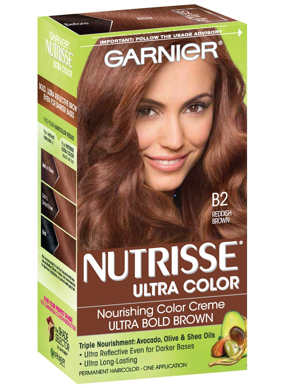 Nutrisse UltraColor Reddish Brown Hair Color Garnier