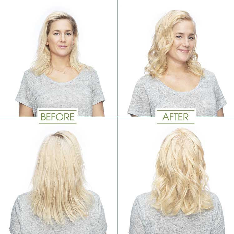 garnier hair color ultra light cool blonde shade before and after