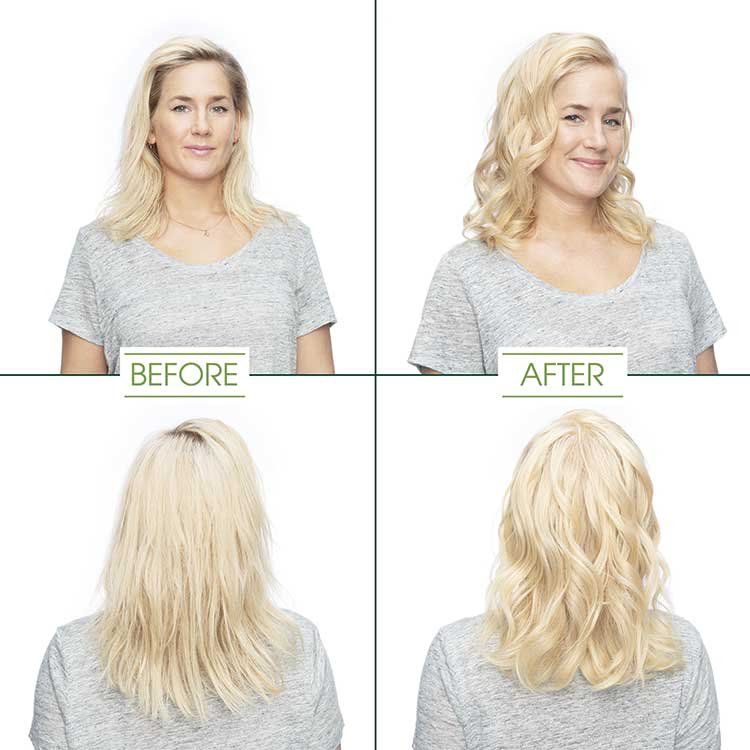 garnier hair color ultra light cool blonde shade before and after