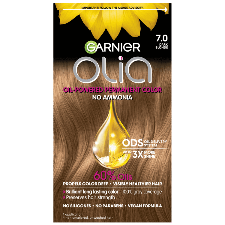 Powered - Color Olia Garnier - Oil Hair Ammonia-Free Color Hair