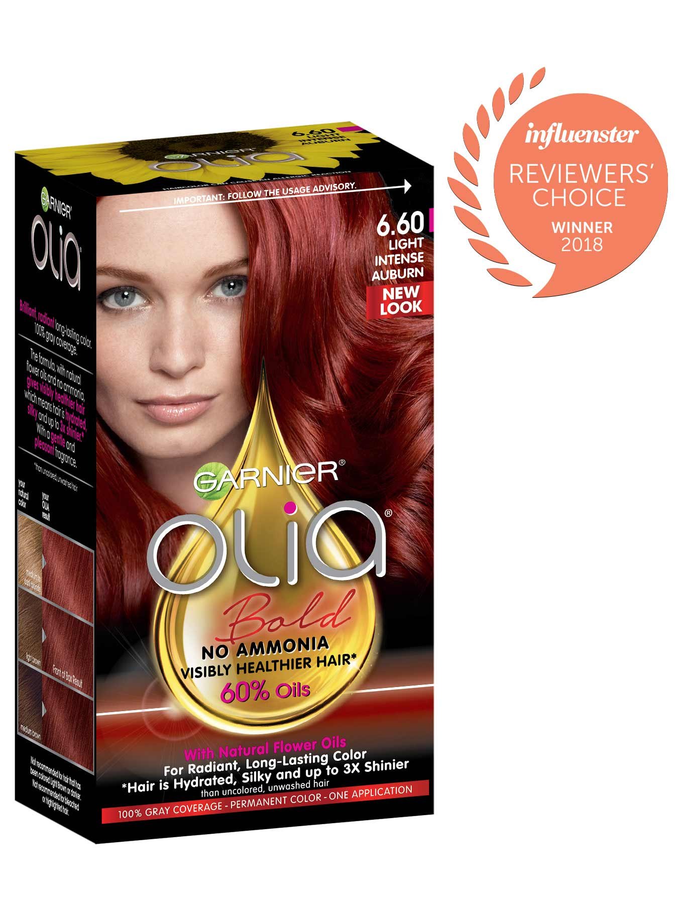 Olia 660 Light Intense Auburn