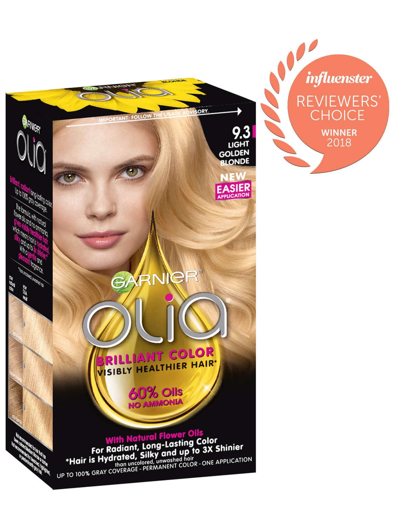 Olia 93 Light Golden Blonde