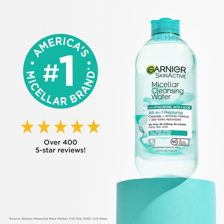 Garnier Micellar Water with Hyaluronic Acid Rated America's Number One Water