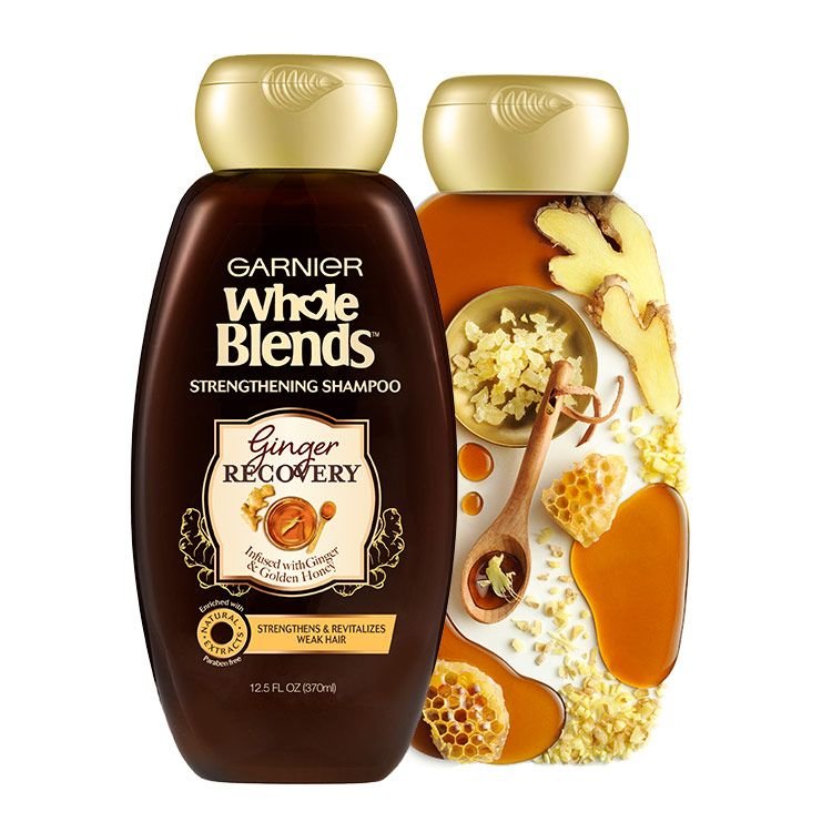 Whole Blends Ginger Recovery Shampoo with Ingredients