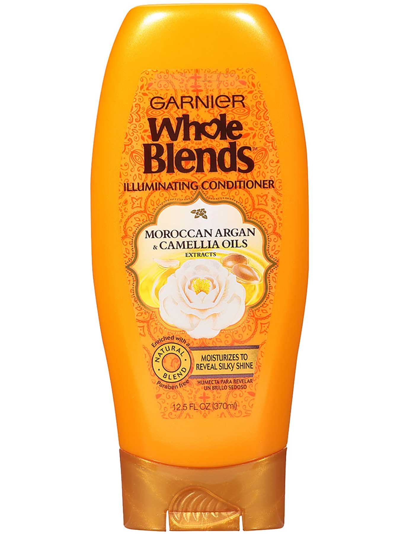 Front view of Illuminating Conditioner with Moroccan, Argan, and Camellia Oils Extracts.