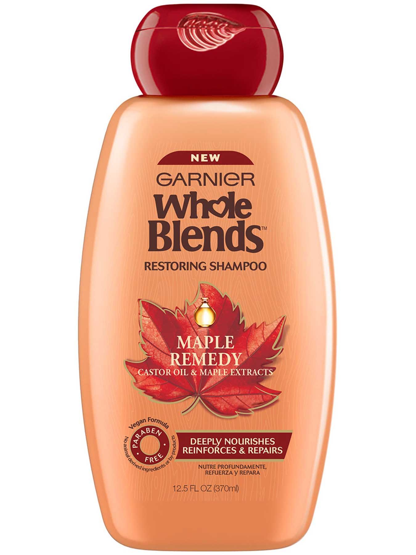 Front view of Restoring Shampoo Maple Remedy.
