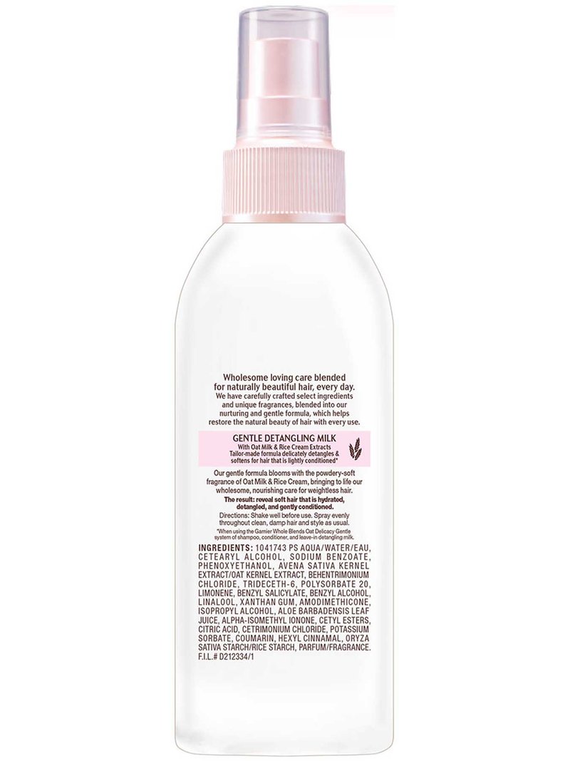 Whole Blends Oat Delicacy Gentle Detangling Spray Garnier