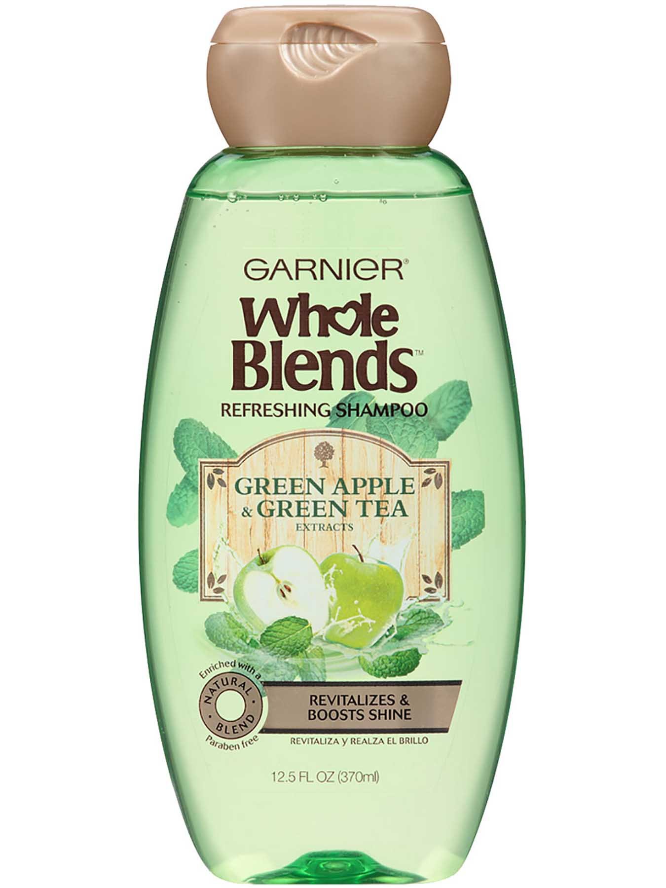 Green Apple + Green Tea Refreshing Shampoo Hair Care Garnier