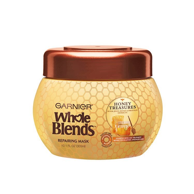 Honey Treasures Repairing Mask Hair Mask For Damaged Hair Garnier