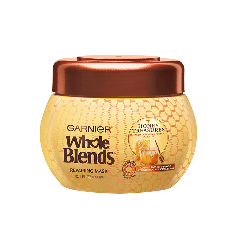 Honey Treasures Repairing Mask Hair Mask For Damaged Hair Garnier