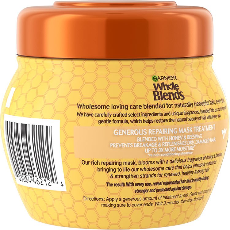 Front view of Repairing Mask Honey Treasures.