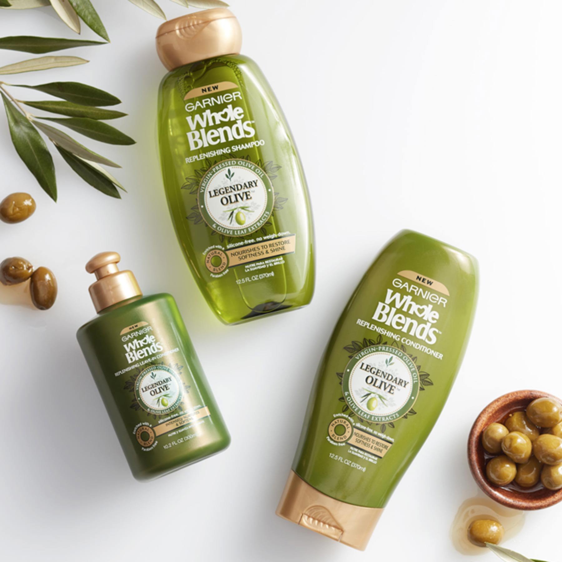 Whole Blends Legendary Olive Replenishing Conditioner Garnier