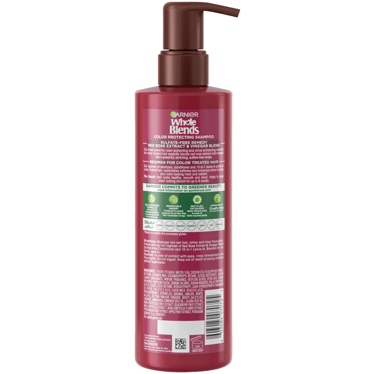 Garnier whole blends shampoo