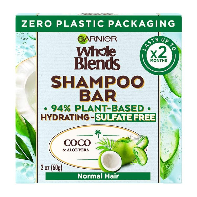 Garnier Whole Blends Hydrating Shampoo with coconut water & aloe vera extracts