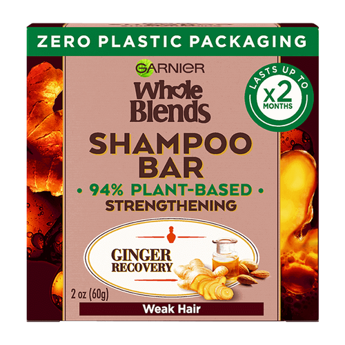 Shampoo Bars with Zero Plastic Packaging Whole Blends Garnier