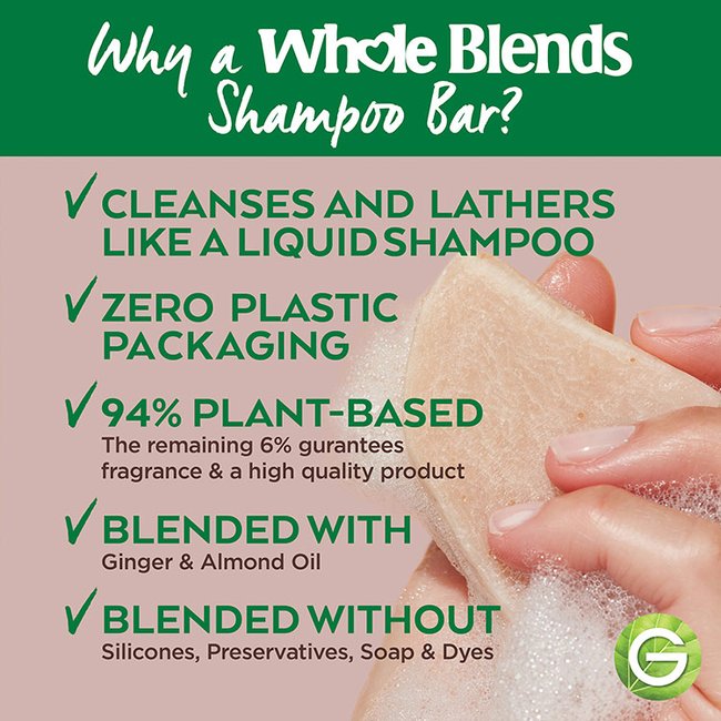 Strengthening Shampoo Bar with Ginger Extract Garnier