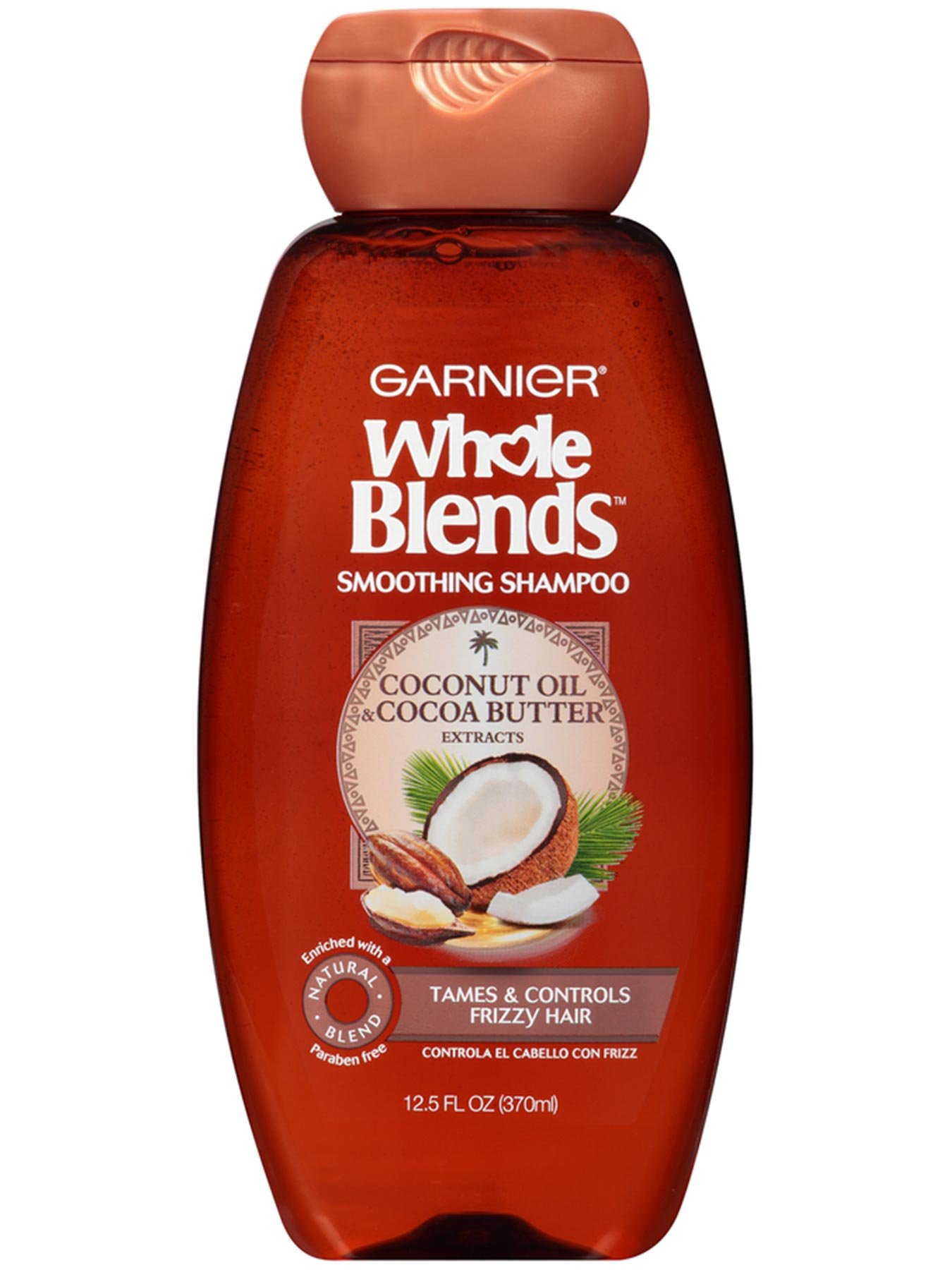 Coconut Oil Cocoa Butter Smoothing Shampoo Hair Care Garnier