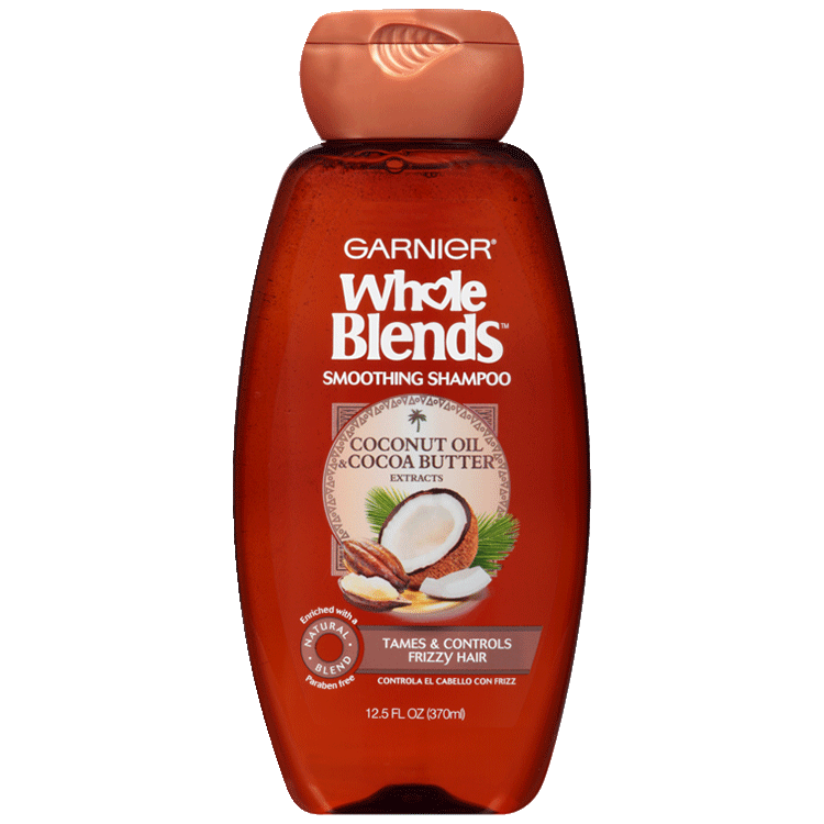 Coconut Oil Cocoa Butter Smoothing Shampoo Hair Care Garnier