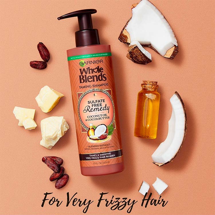 Garnier Whole Blends - Sulfate Free Shampoo Coconut - product detail