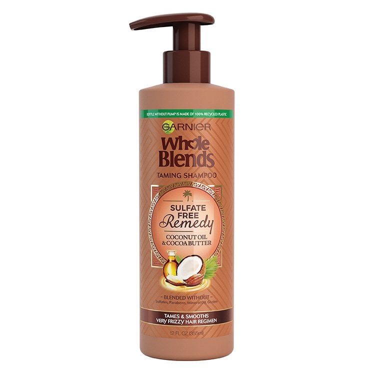 lejlighed Watchful ribben Sulfate Free Coconut Oil & Cocoa Butter Smoothing Shampoo - Garnier