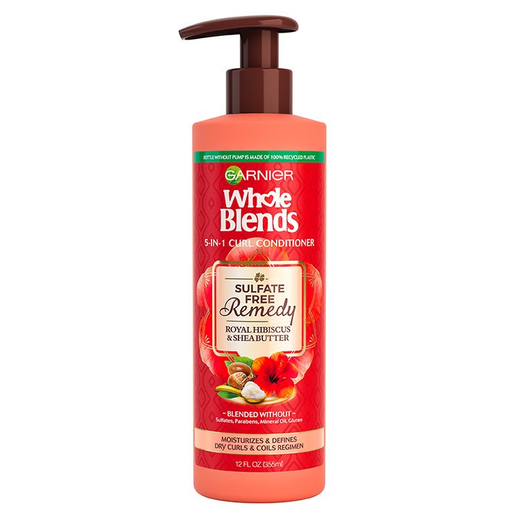 Garnier Whole Blends - Sulfate Free Conditioner Hibiscus - product detail